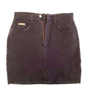 Calvin Klein Navy Mini Skirt